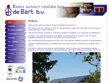 Tablet Screenshot of debartelektro.nl
